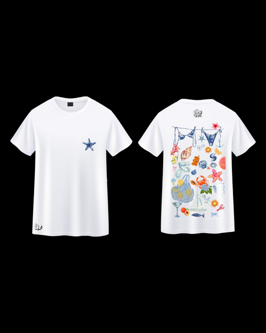 Beach #1 Shirt - WHITE