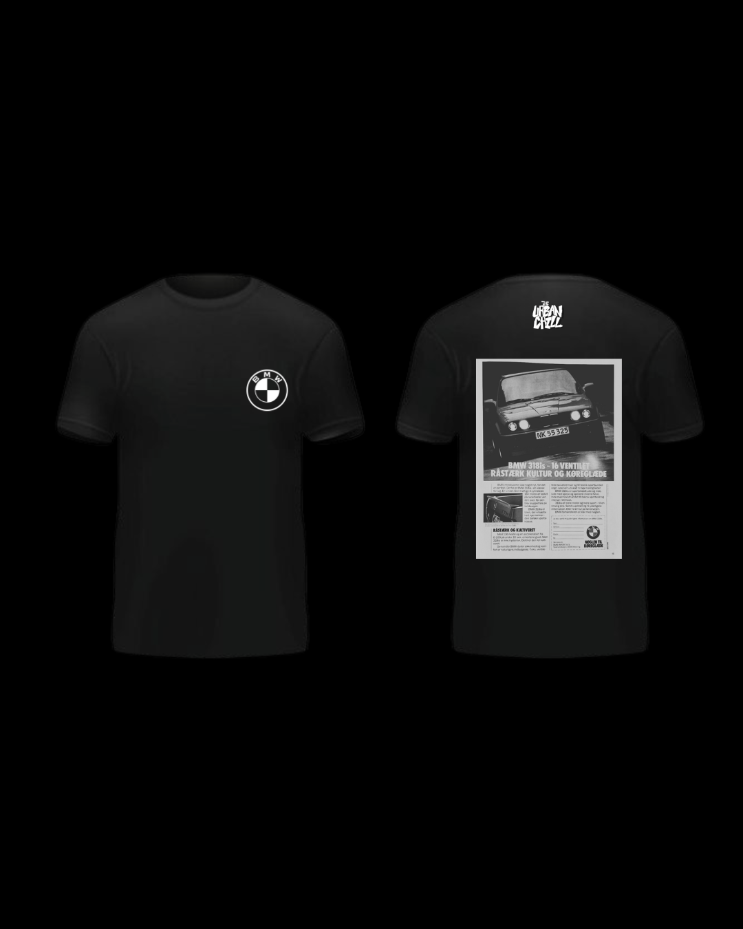 BMW 318is Shirt - BLACK