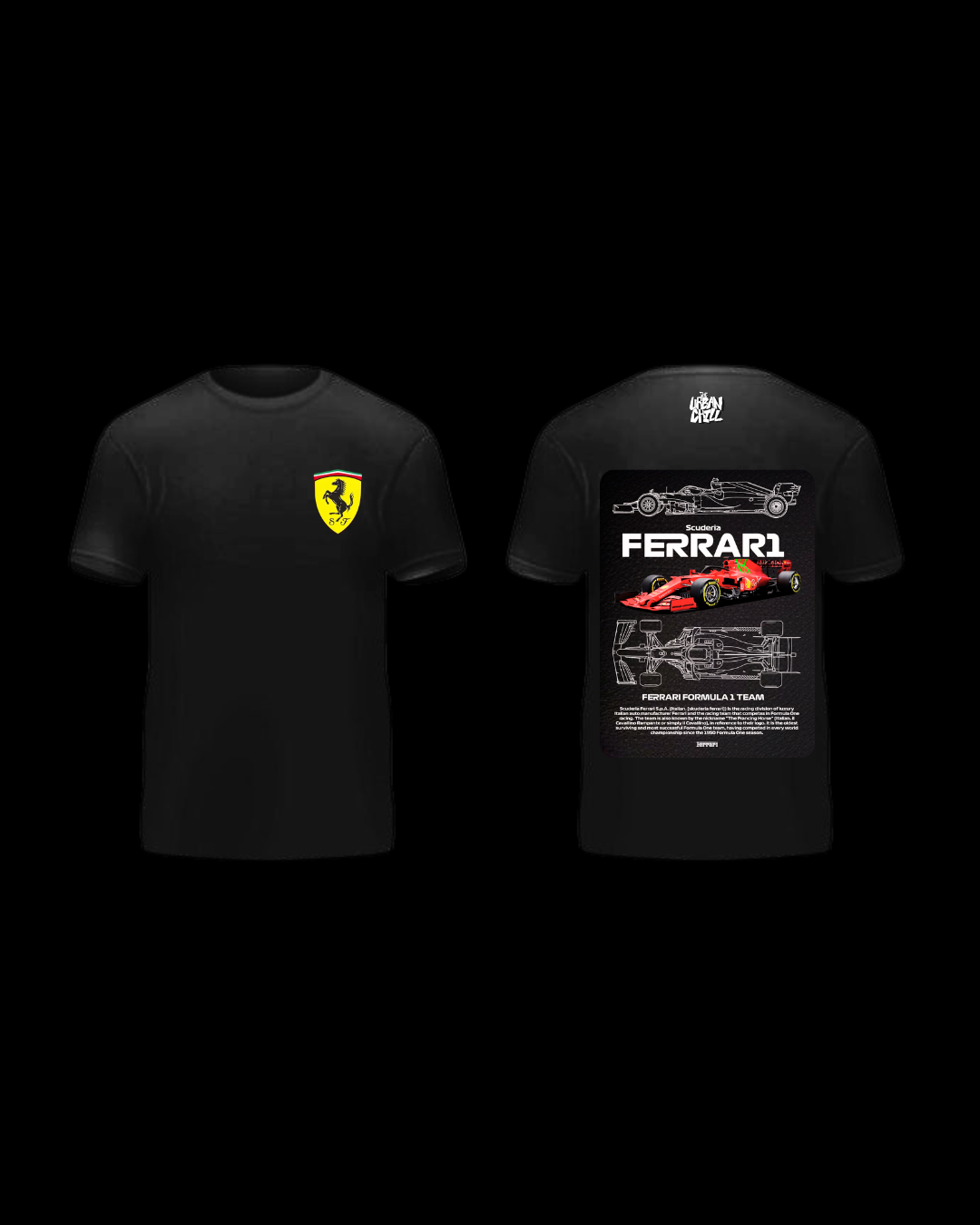 Ferrari Formula One Shirt - BLACK