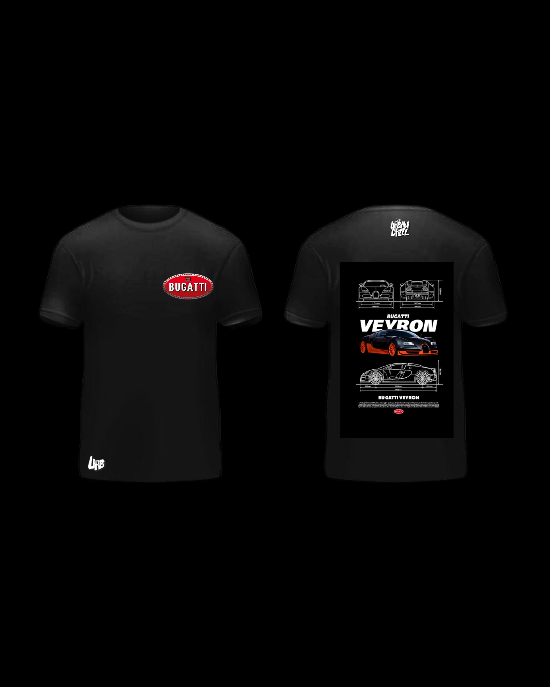 Bugatti Veyron Shirt - BLACK