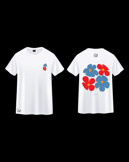 Flowers Shirt - WHITE