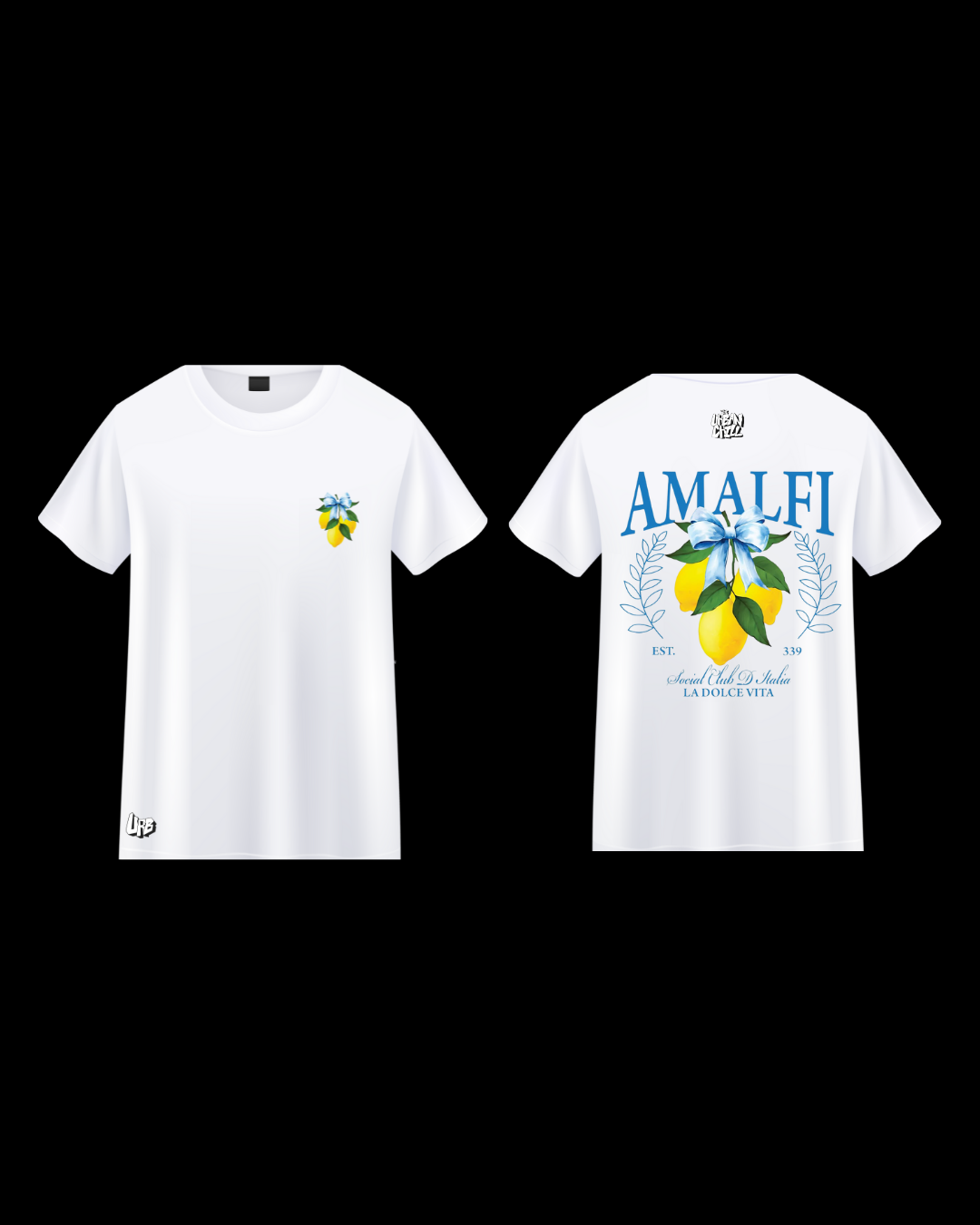Amalfi Lemons Shirt - WHITE