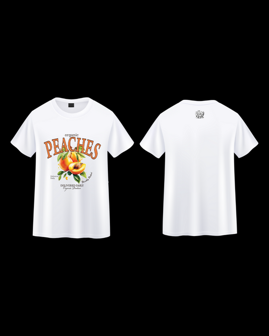 Peaches Shirt - WHITE