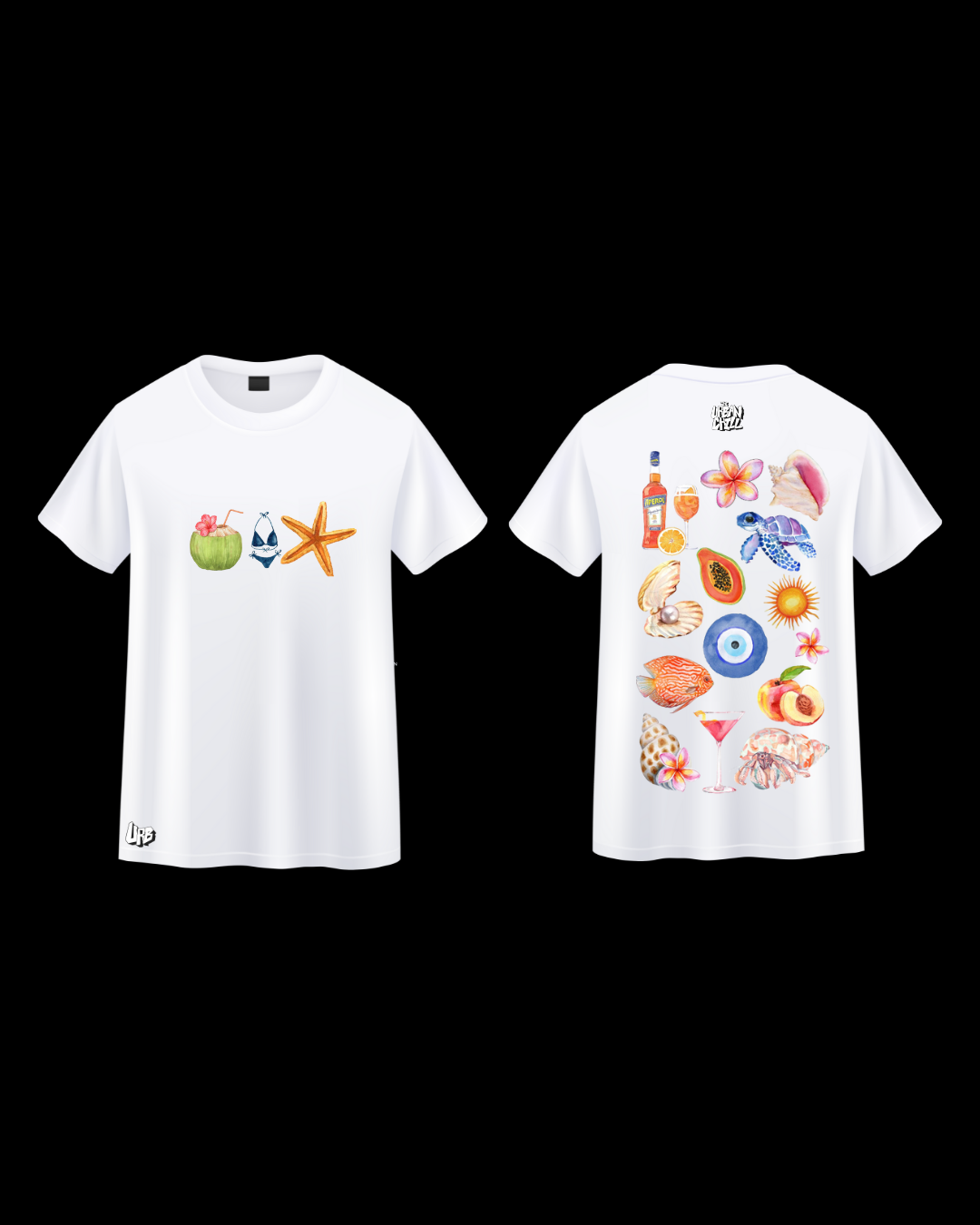 Beach #2 Shirt - WHITE