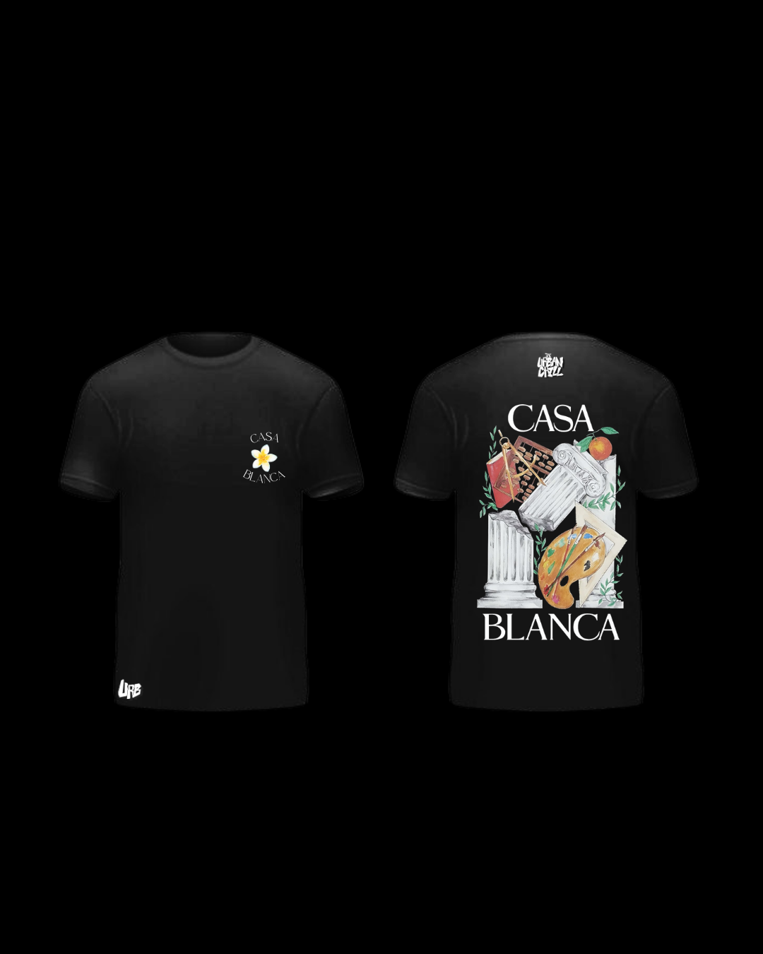 Casa Blanca Shirt -  BLACK