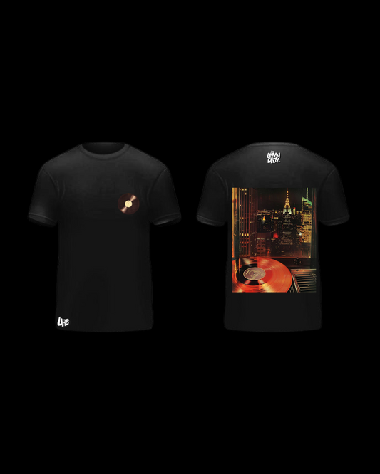 Vinyl Shirt - BLACK