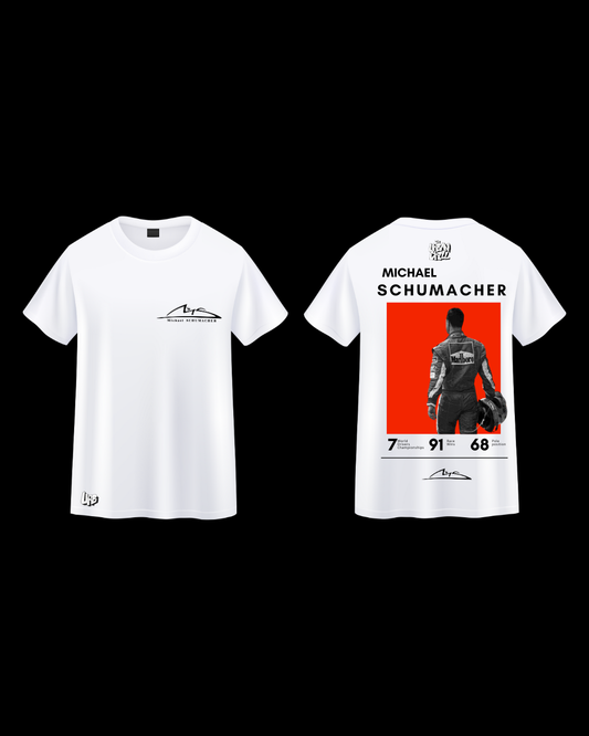 Michael Schumacher Shirt - WHITE